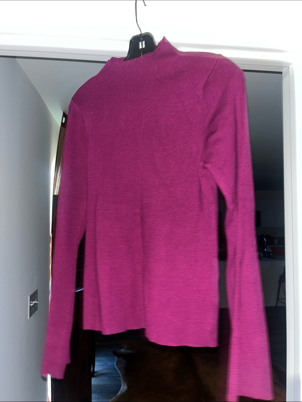Maeve Anthropologie Mock Neck Top